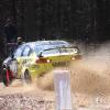 Getting a face full of rocks and dirt at the Rally in the 100 Acre Woods 2014