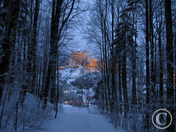 A Peek at Hoenschwangau A Peek at Hoenschwangau
